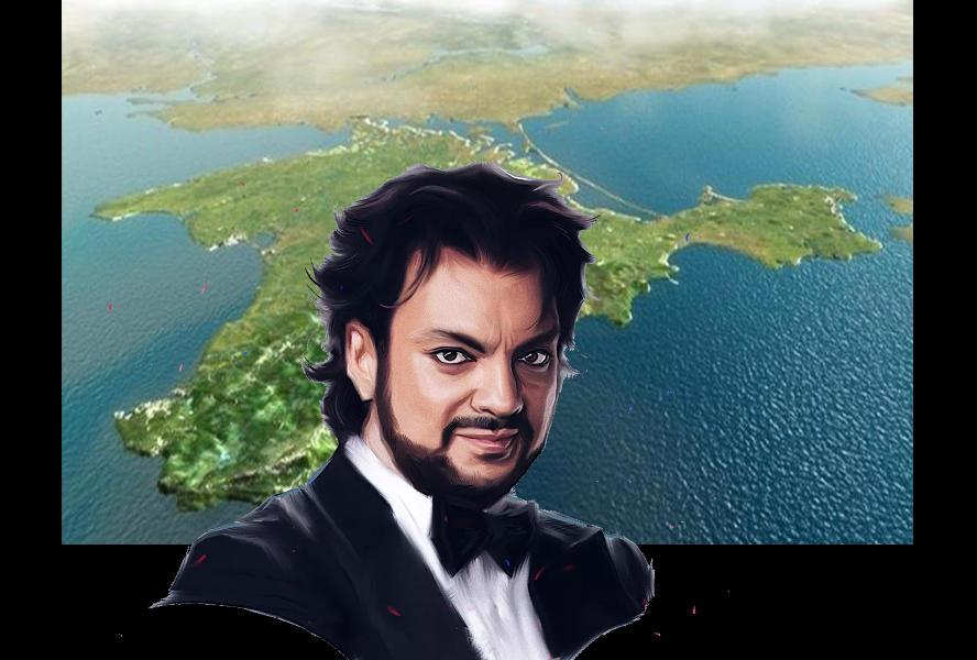 Киркоров на фоне Крыма