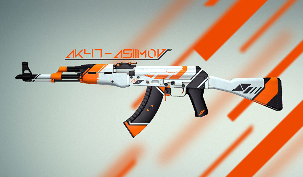 АК-47 из игры CS:GO. Скин: Azimov