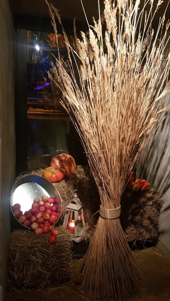 Эх, забыла спросить- куда потом сено и яблоки девать будут? 