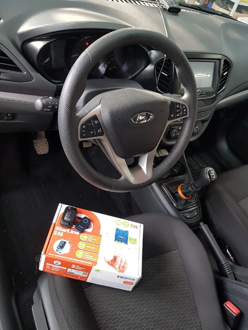 "StarLine S96" и Лада Веста