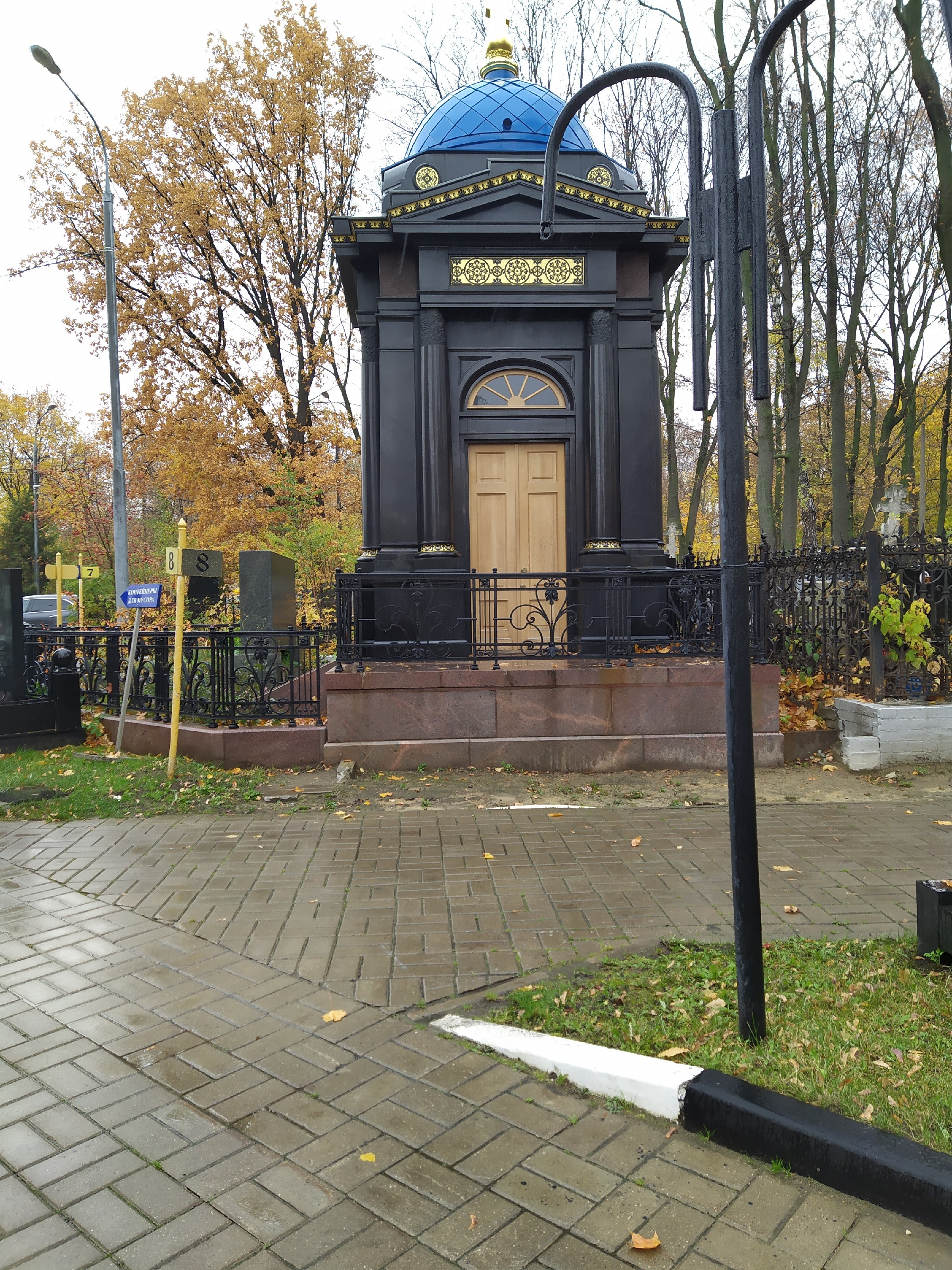 Даниловское кладбище фото