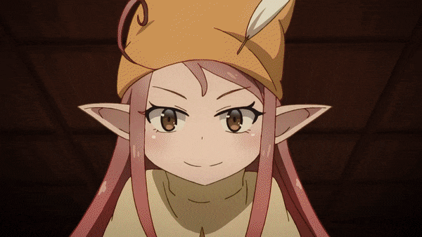 ГИФ'ка из аниме: ночь в компании бузло-фей.