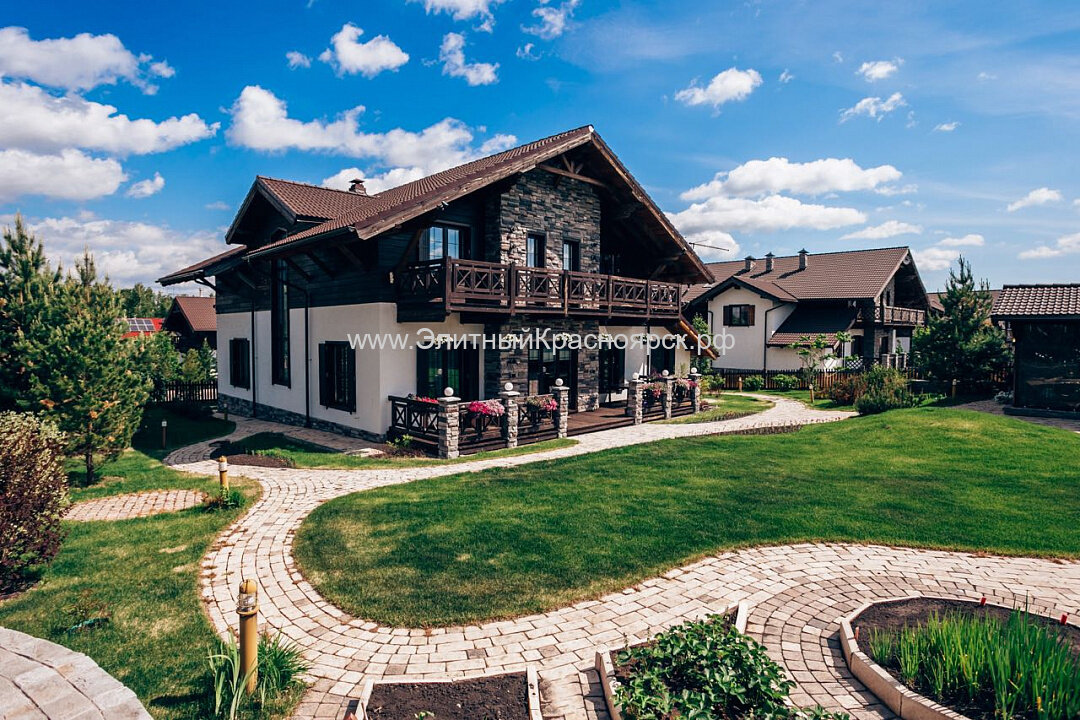 Альпийский коттедж в красноярском Шамони за 45 млн. 