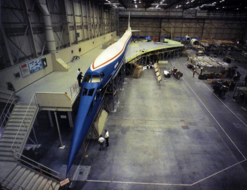 Макет Boeing 2707. Взято из Яндекс-картинок