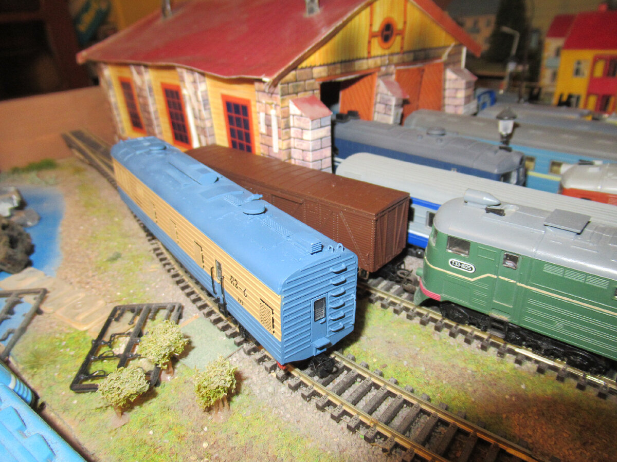 Модель вагона типа ПЭ-6