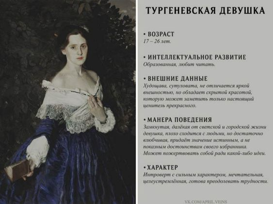 Тургеневский тип героини