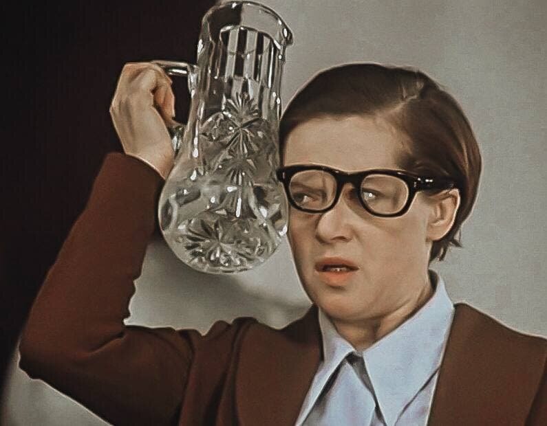 Кадр из фильма «Служебный роман», 1977