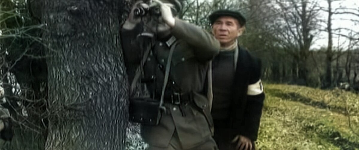 Калининград.  1969 год.  Кадр из фильма "Пятеро с неба".
