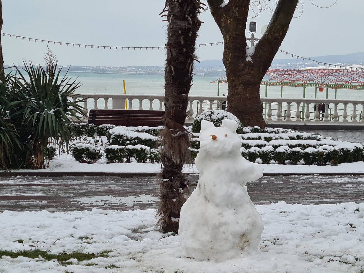 Снеговик-ушастик