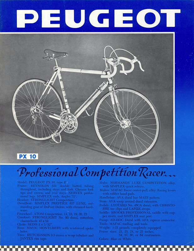 Velo peugeot px10 new arrivals