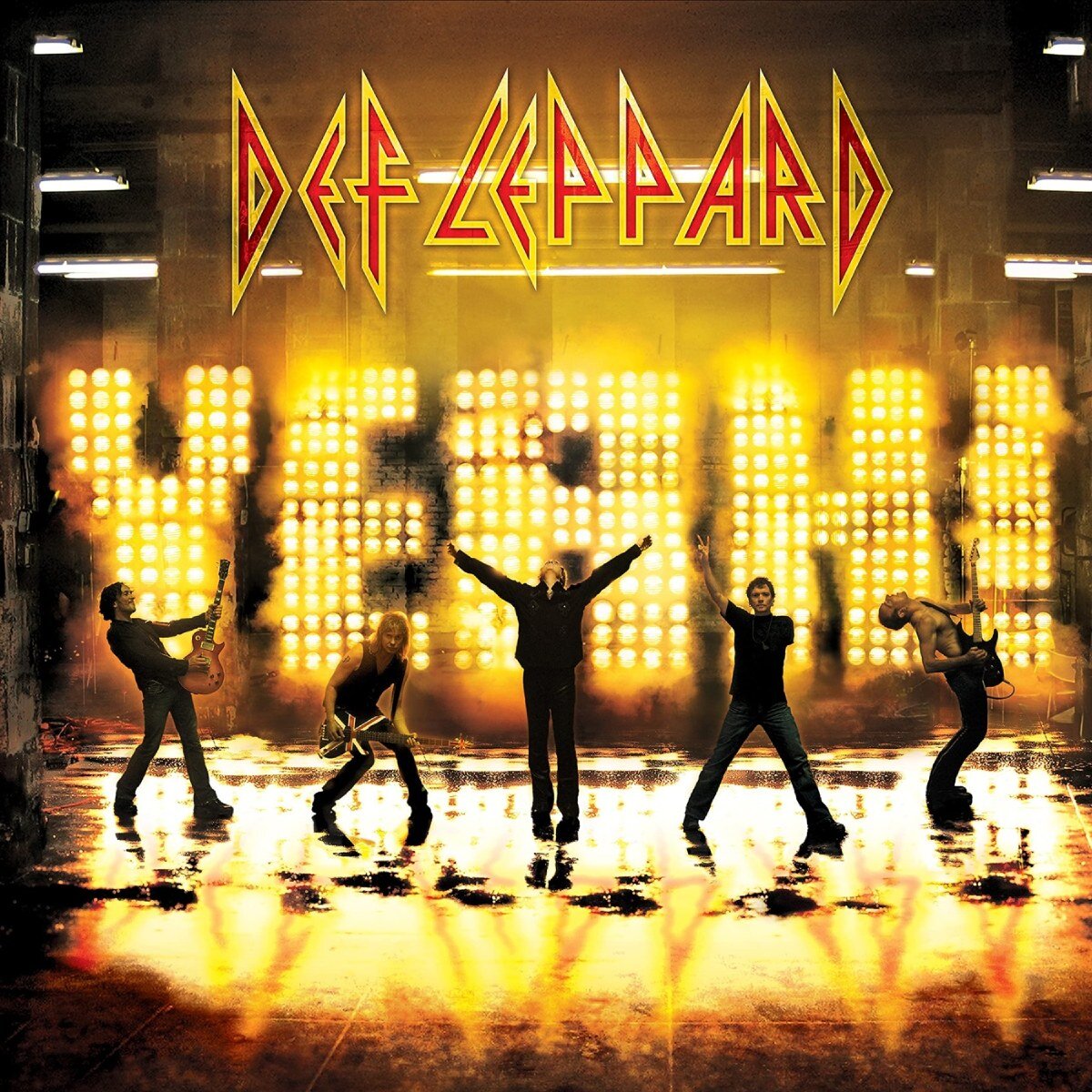 Обложка альбома «Yeah!» группы Def Leppard