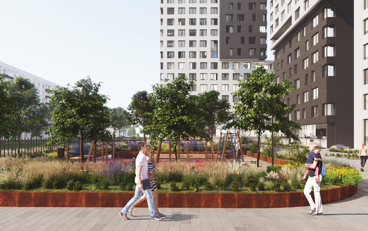 Парковый квартал Self