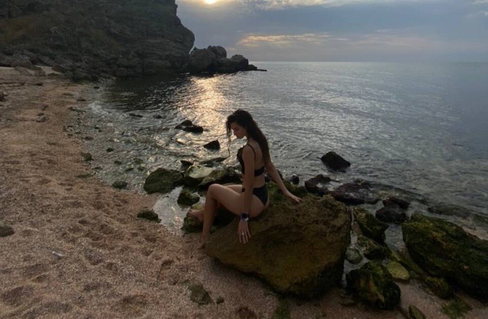     На побережье Азовского моря тихо и спокойно Александра Тимощенко