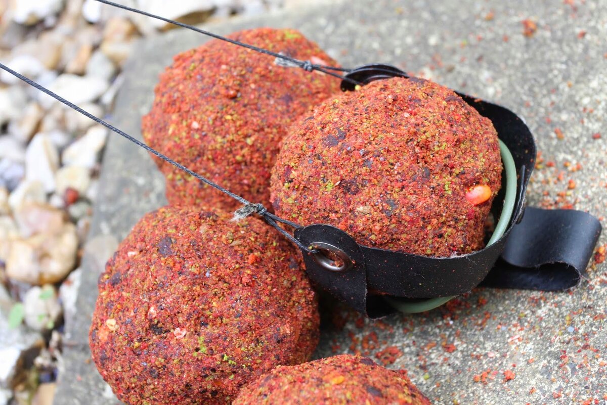 Прикорм готов к забросу.