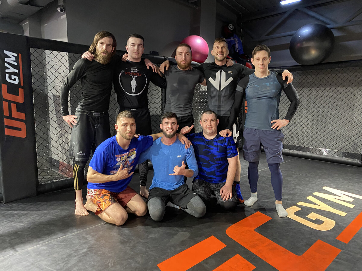 Любительская секция вольной борьбы. 