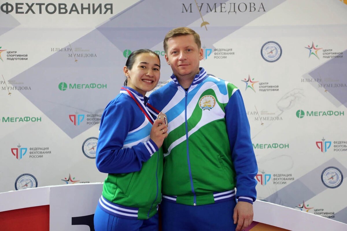 Аделина Загидуллина фехтование Рапира