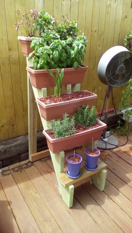 Вот так выглядит эта лесенка.