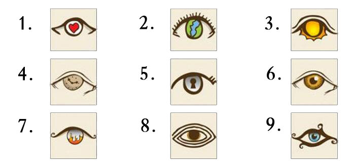 Тесты для глаз в картинках с ответами