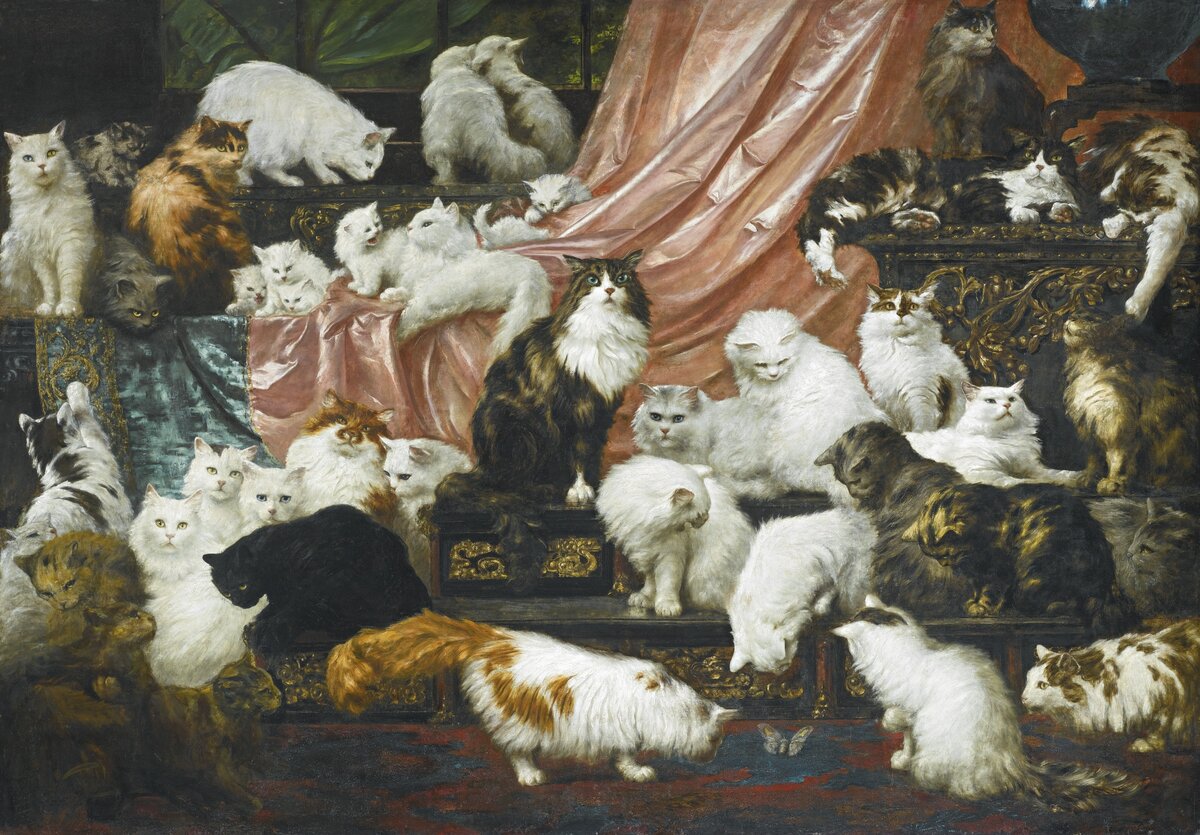 Карл Калер. Любовники моей жены (My Wife's Lovers). 1893