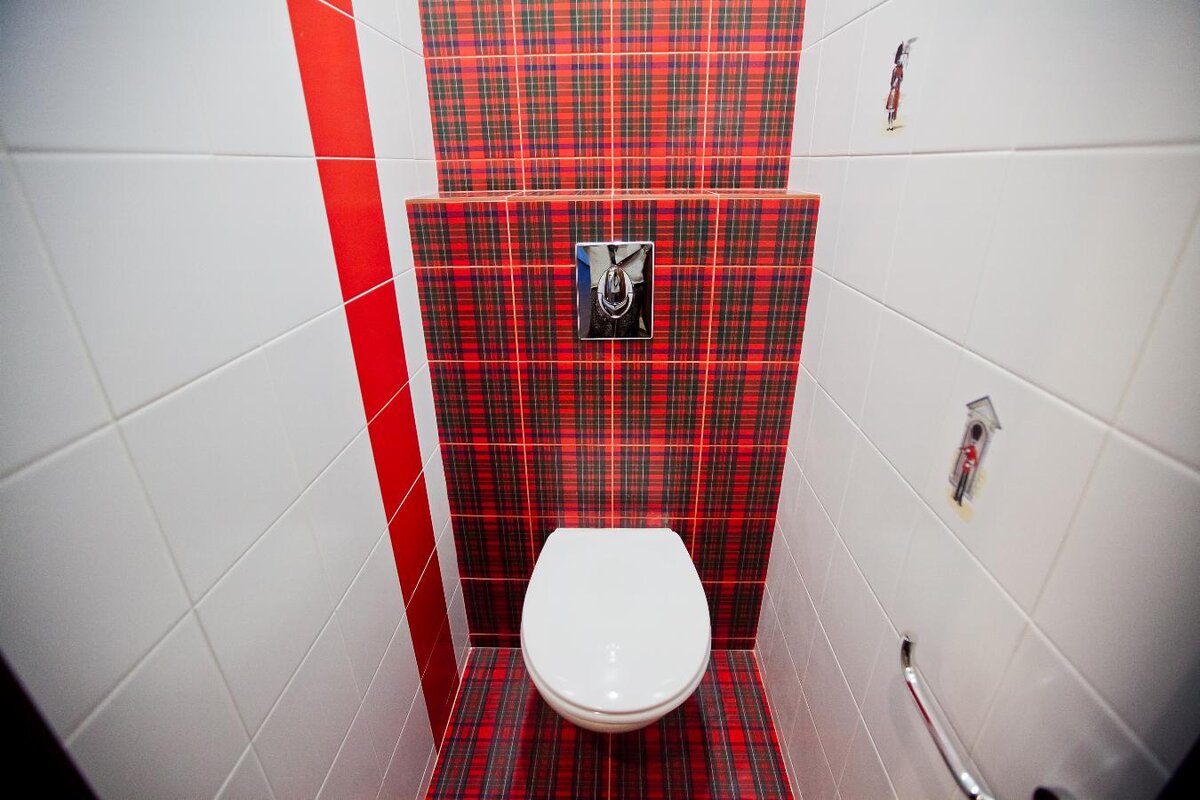 Ремонт туалета с установленной инсталляцией