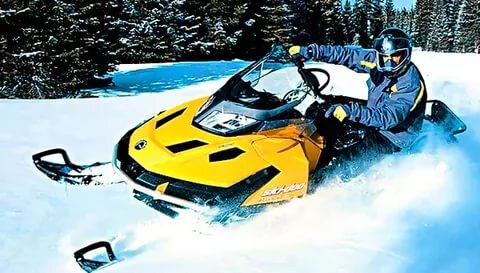 Новый снегоход BRP SKI-DOO SCANDIC ACE 