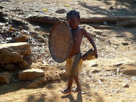 Деревенская девочка