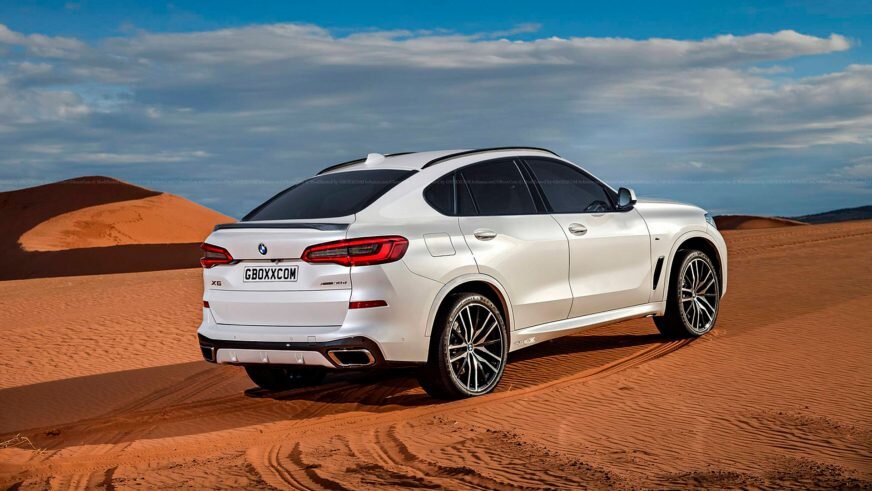 Рендер третьего поколения BMW X6