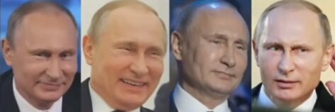 Прямая линия двойник. Двойники Путина 2022.