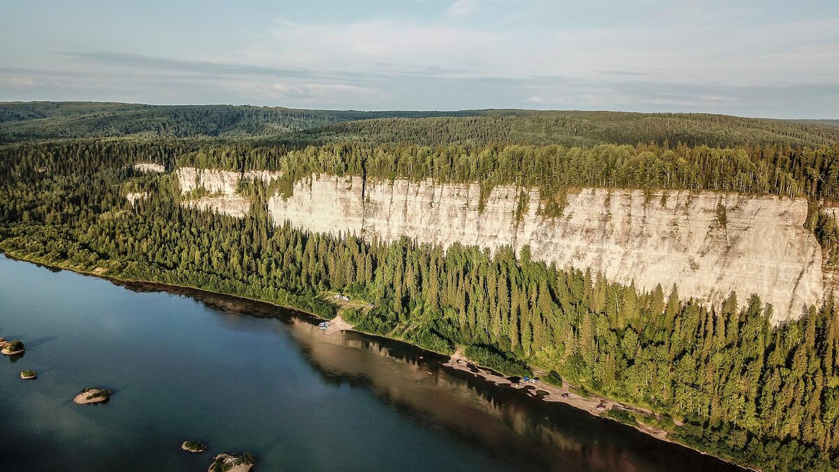 Красновишерск река Вишера