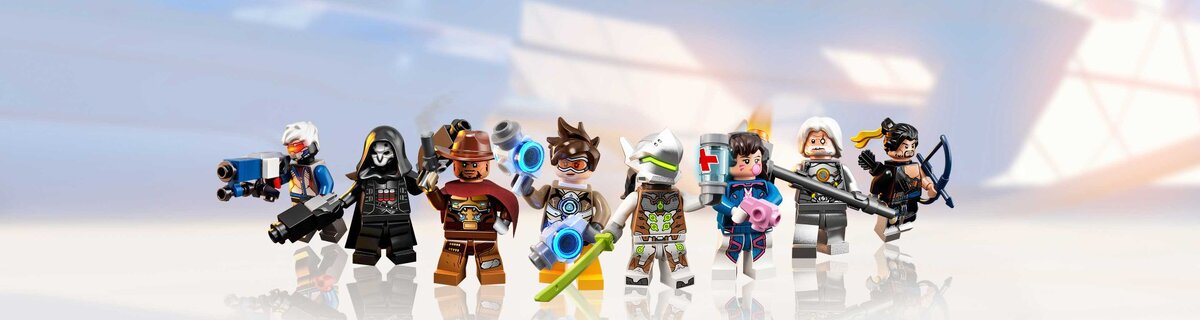 Такими темпами и игру LEGO Overwatch увидим!