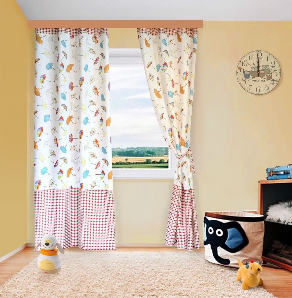               Дизайн детской комнаты со шторами от компании «Соня-Текстиль»