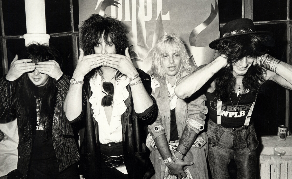 Mötley Crüe в 1983 году