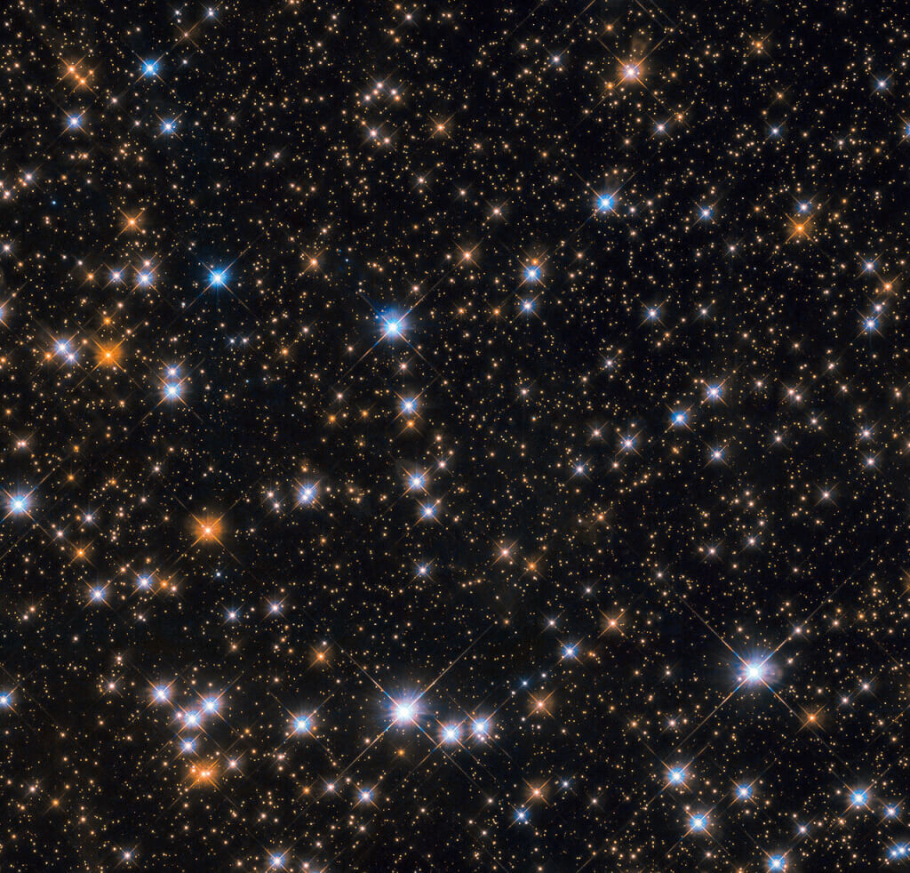 Мессье 11. Источник: ESA / Hubble & NASA, P. Dobbie et al. 