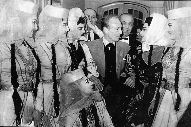 На фото: Хореограф Джордж Баланчин (Георгий Мелитонович Баланчивадзе)