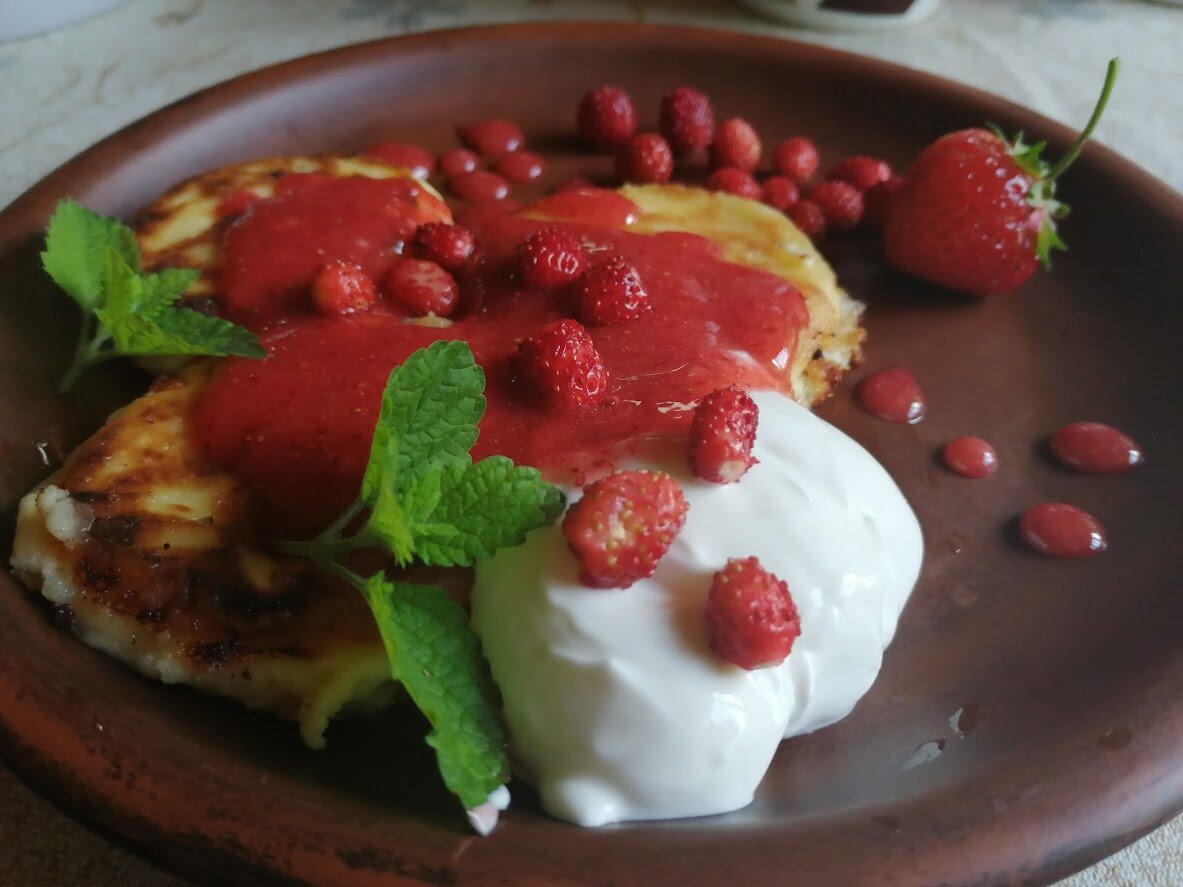 Вкусные сырники. Фото Светы Давыдовой