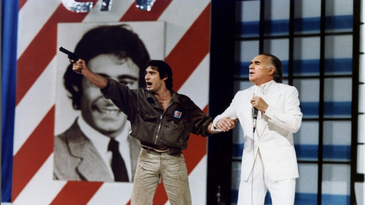 Жерар Ланвен и Мишель Пикколи в фильме "Цена риска" (1983)