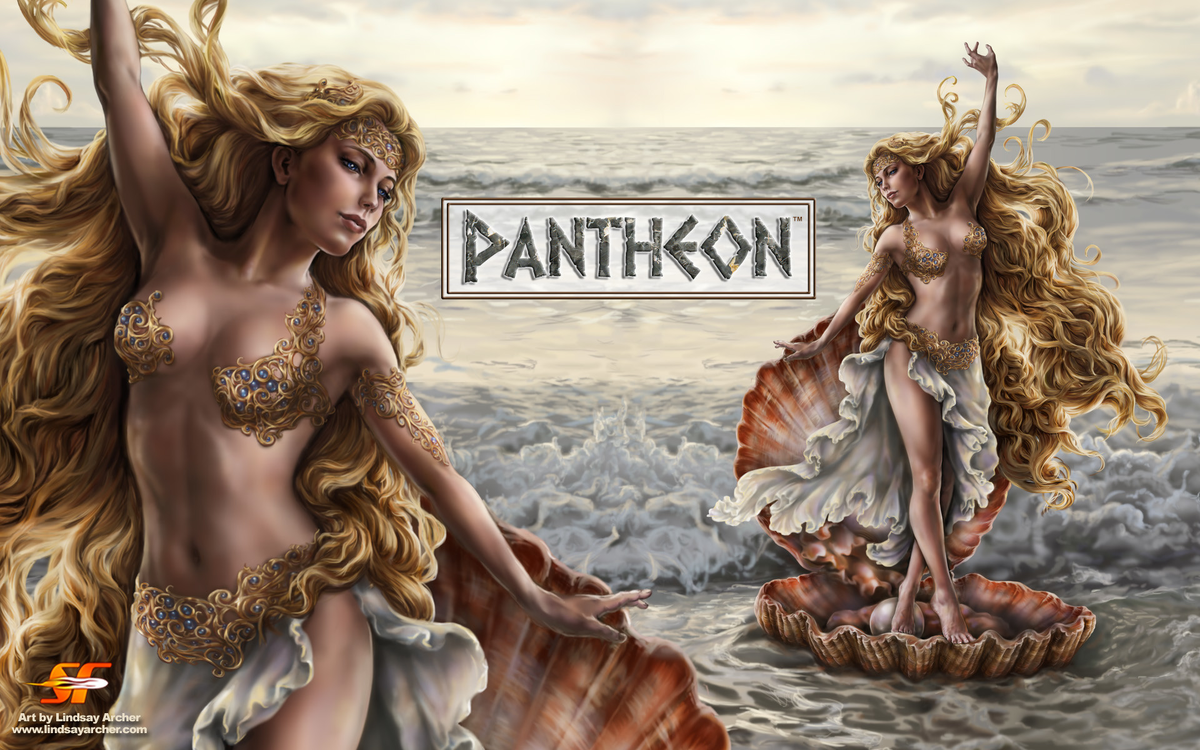 Рождение Афродиты. Арт Lindsay Archer