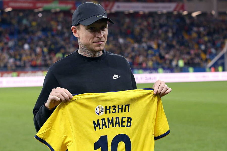 Новичок "Ростова" Павел Мамаев. 