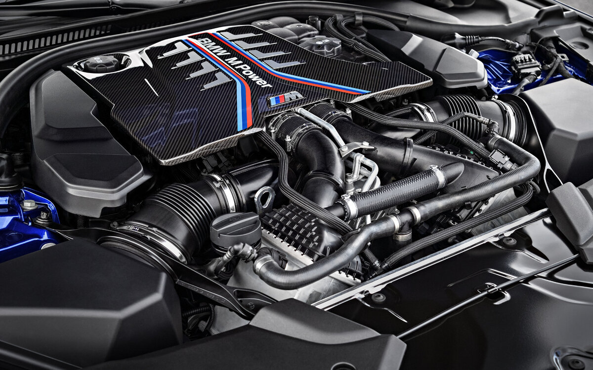 4.4L V8 biturbo в BMW M5