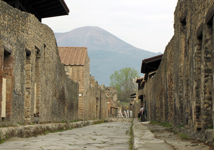 Улица в Помпеях