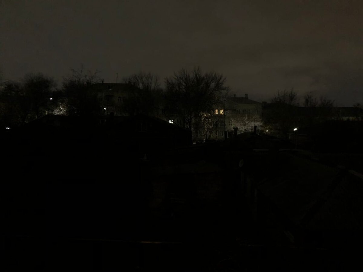 Вид с балкона.