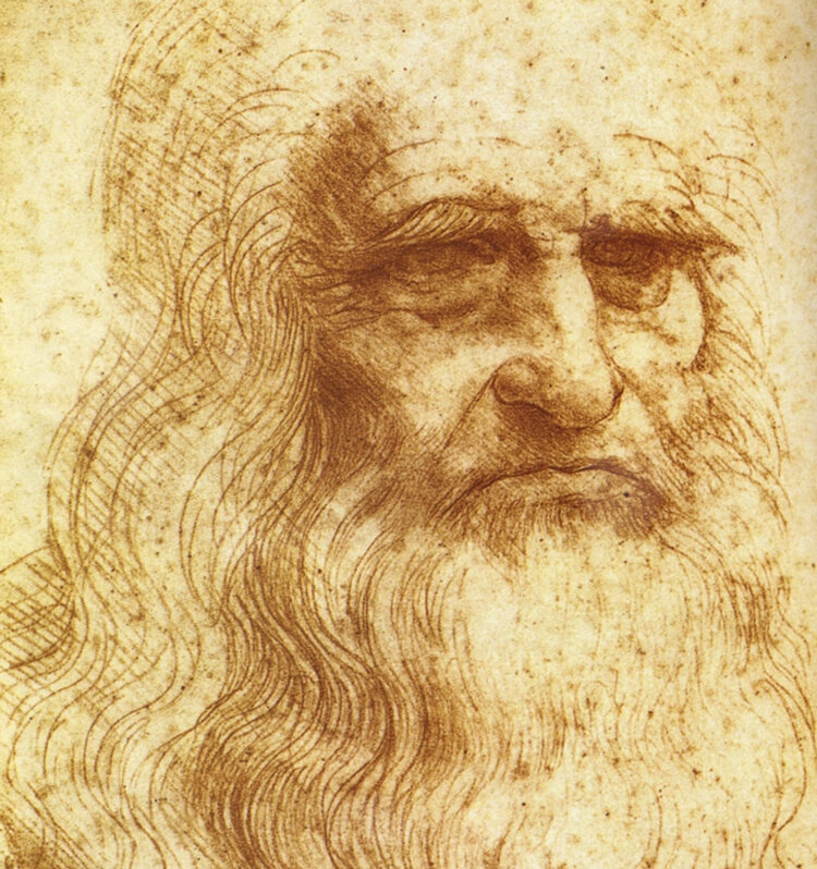 Туринский автопортрет, 1512 г.