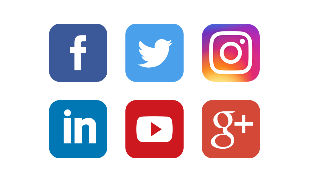 логотипы социальных сетей которые можно накрутить...