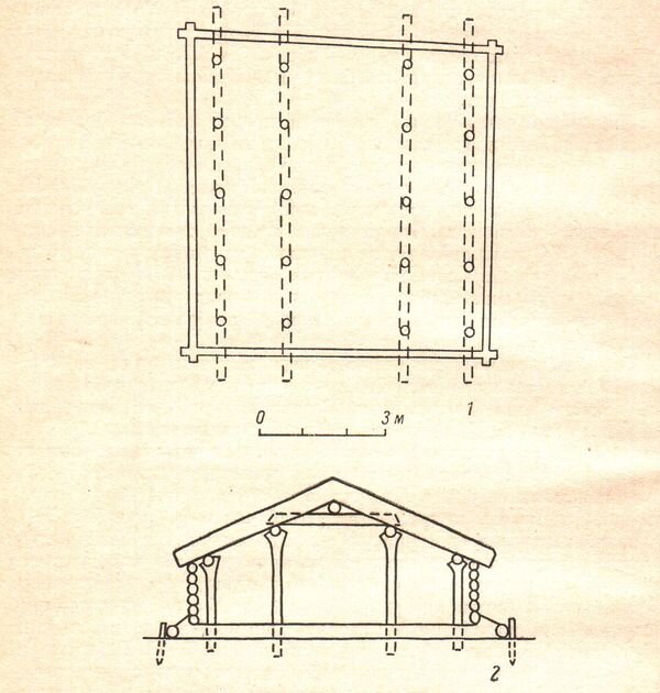 .Чертеж, выполненный Ю.П. Спегальским