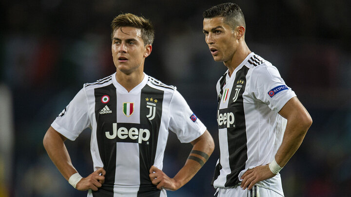 Дибала и Роналду вместе.