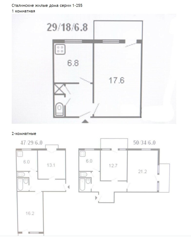Планировка сталинских квартир