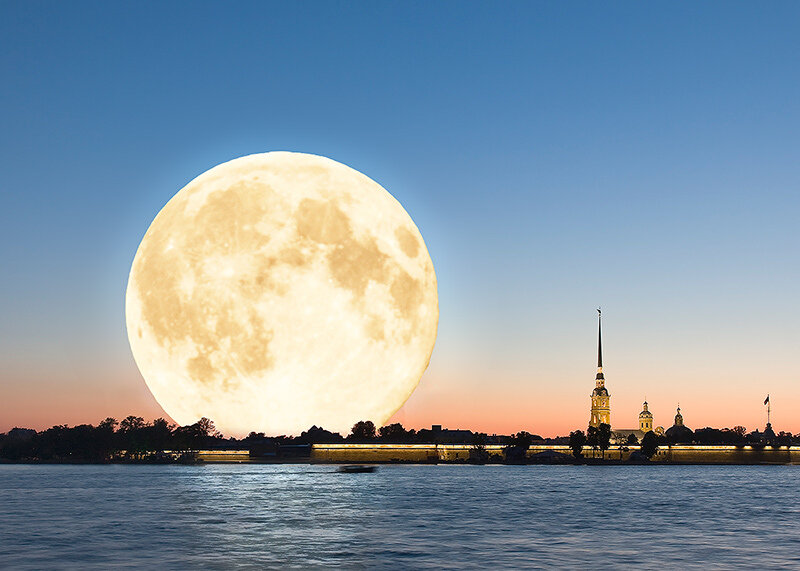 Луна сегодня москва