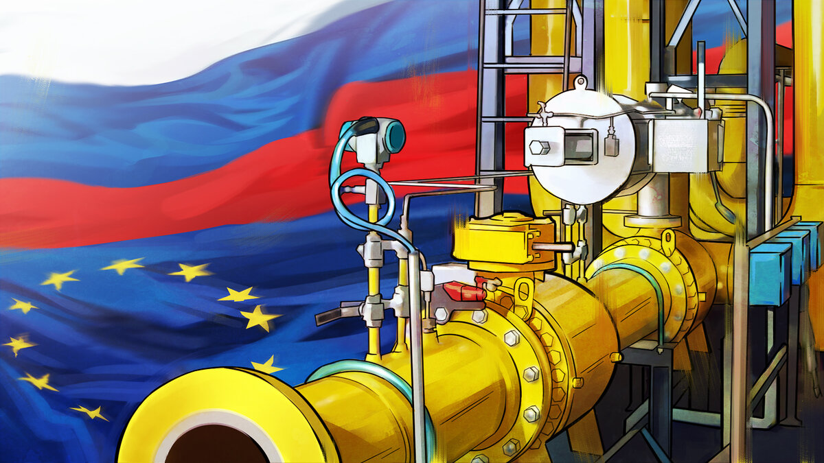 Газовая труба идёт в Европу.  фото: картинки яндекса.