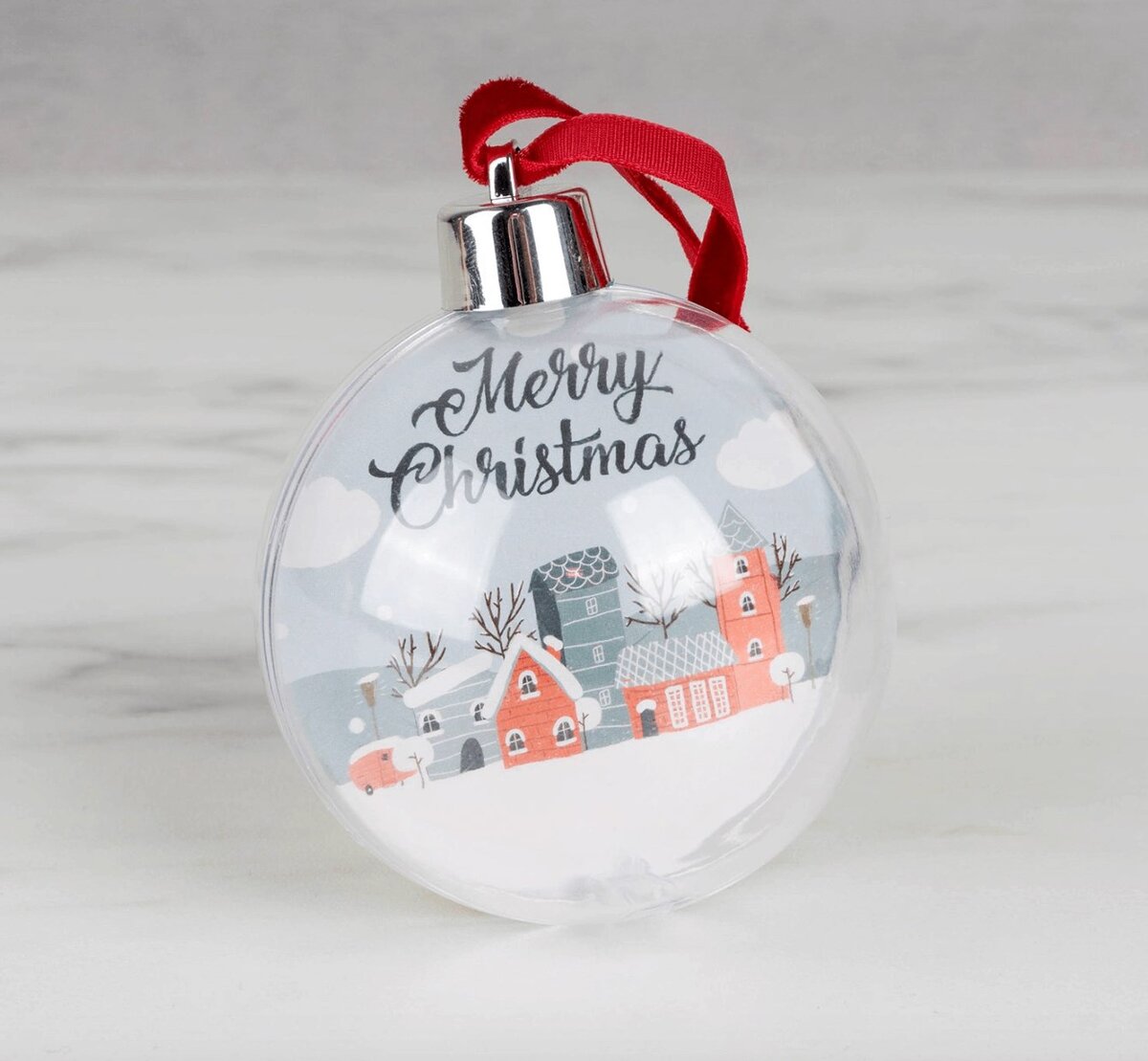 Елочный шар с вашей фотографией, 399 руб.