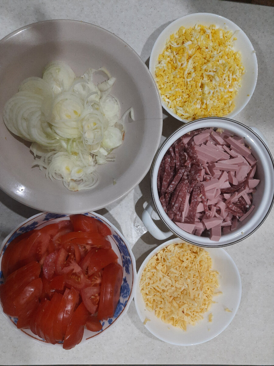 Начинка для пиццы.